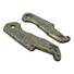 MKM Isonzo maple handle scales - Leaf Dark Green / hand-painted
