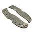 Spyderco RockJumper/LeafJumper maple handle scales - Leaf Dark Green / hand-painted