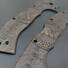 Cold Steel 4-Max Elite walnut handle scales - Molon Labe V3 Dark Bronze / hand-painted