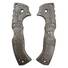 Cold Steel 4-Max Elite walnut handle scales - Molon Labe V3 Dark Bronze / hand-painted