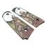 1911 Compact-Size Magwell Maple Grips - Moon Wolf / Hand-painted