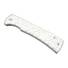 Chaves Redencion 229 G10 handle scale - Snow Flakes White / hand-painted