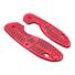 Spyderco Efficient maple handle scales - Spydie Red Roughness / hand-painted