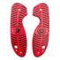 Spyderco Efficient maple handle scales - Spydie Red Roughness / hand-painted