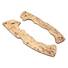 Cold Steel 5-Max karelian birch handle scales - Traditional / hand-painted