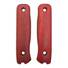 Fällkniven F1X padauk handle scales - Traditional / hand-painted