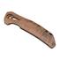 Zero Tolerance ZT 0308 walnut handle scales - Traditional / hand-painted