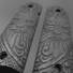 1911 Full-Size Maple Grips - Vegvisir X Viking Black / Hand-painted