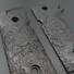 Beretta 92XI, 92GTS maple grips - Armenian Reaper Black / hand-painted