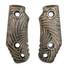 Böker Plus Little Dvalin maple handle scales - Artefact Dark Bronze / hand-painted