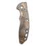 Hinderer XM-18 3.5 maple handle scales - Artefact Dark Bronze / hand-painted