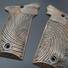 Smith And Wesson 22 Victory maple grips - Artefact Dark Bronze / hand-painted