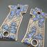 Beretta 80X Cheetah maple grips - Blue Sakura / hand-painted