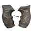 Smith And Wesson K/L frame Round Butt maple grips - Celtic Gates / hand-painted