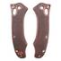 Benchmade Rift 950 maple handle scales - Classic V2 Dark Cherry / hand-painted