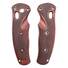Benchmade Volli 1000001 maple handle scales - Classic V2 Dark Cherry / hand-painted