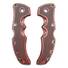 Cold Steel Recon 1 maple handle scales - Classic V2 Dark Cherry / hand-painted