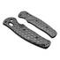 Benchmade Volli 1000001 maple handle scales - Dragon Scales Black / hand-painted