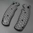 Benchmade Volli 1000001 maple handle scales - Dragon Scales Black / hand-painted