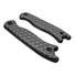 Ka-Bar Becker Short maple handle scales - Dragon Scales Black / hand-painted