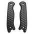Ka-Bar Becker Short maple handle scales - Dragon Scales Black / hand-painted