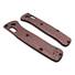 Benchmade Mini Bugout 533 maple handle scales - Fibers Dark Blood / hand-painted