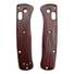 Benchmade Mini Bugout 533 maple handle scales - Fibers Dark Blood / hand-painted