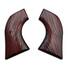 Ruger XR3-RED maple grips - Fibers Dark Blood / hand-painted