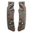 Fox Knives Military Division Forprene maple handle scales - Hell / hand-painted