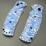 Benchmade Volli 1000001 maple handle scales - Japan Wave / hand-painted