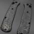 Benchmade Mini Bugout 533 maple handle scales - Japan Wave Black / hand-painted
