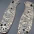 Benchmade Barrage 580 maple handle scales - Japan Wave Classic / hand-painted