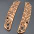 Spyderco Ikuchi maple handle scales - Kitchen Buddies (3166) / hand-painted