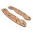 Spyderco Military maple handle scales - Kitchen Buddies (3166) / hand-painted