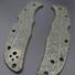 Spyderco Endura 4/Matriarch 2 maple handle scales - Leaf Dark Green / hand-painted