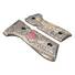 Beretta 92 full-size maple grips - Miyamoto Musashi X Achilles / hand-painted
