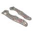 Benchmade Contego 810 maple handle scales - Monster V1 Dark / hand-painted