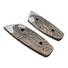 Benchmade Mini Barrage 586 maple handle scales - Moon Raven / hand-painted