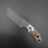 Böker Plus Little Dvalin maple handle scales - Moon Raven / hand-painted