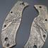 Spyderco Tenacious maple handle scales - Raven / hand-painted