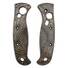 Spyderco Autonomy 2 maple handle scales - Textured V4 Dirty Bronze / hand-painted