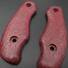 Ka-Bar Becker Necker BK11 amaranth handle scales - Traditional / hand-painted
