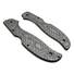 Spyderco Stretch 2 XL Carbon Fibers black handle scales - Traditional / hand-painted