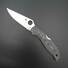 Spyderco Stretch 2 XL Carbon Fibers black handle scales - Traditional / hand-painted