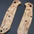 Benchmade Osborne 940-1 karelian birch handle scales - Traditional / hand-painted