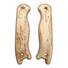 Ka-Bar Becker Short karelian birch AA handle scales - Traditional / hand-painted