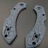 Spyderco Dragonfly 2 Micarta Bluejeans handle scales - Traditional / hand-painted