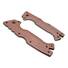 Cold Steel AD-10 Micarta Brown Burlap handle scales - Traditional / hand-painted