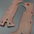 Cold Steel AD-10 Micarta Brown Burlap handle scales - Traditional / hand-painted
