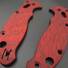Spyderco Manix 2 Lightweight padauk handle scales - Traditional / hand-painted